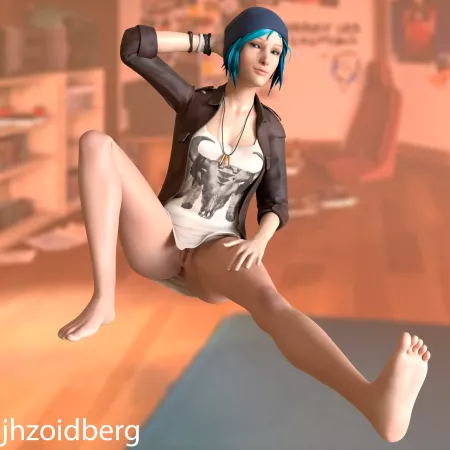 Chloe relaxing in her room (jhzoidberg)