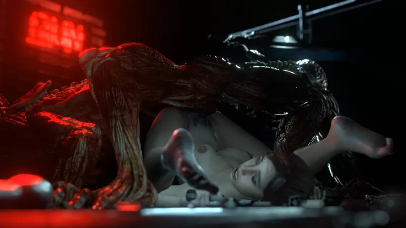 Claire Redfield vs Lickers [Resident Evil] (zmsfm)