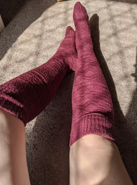 Comfy and sexy, the perfect long socks 🥰