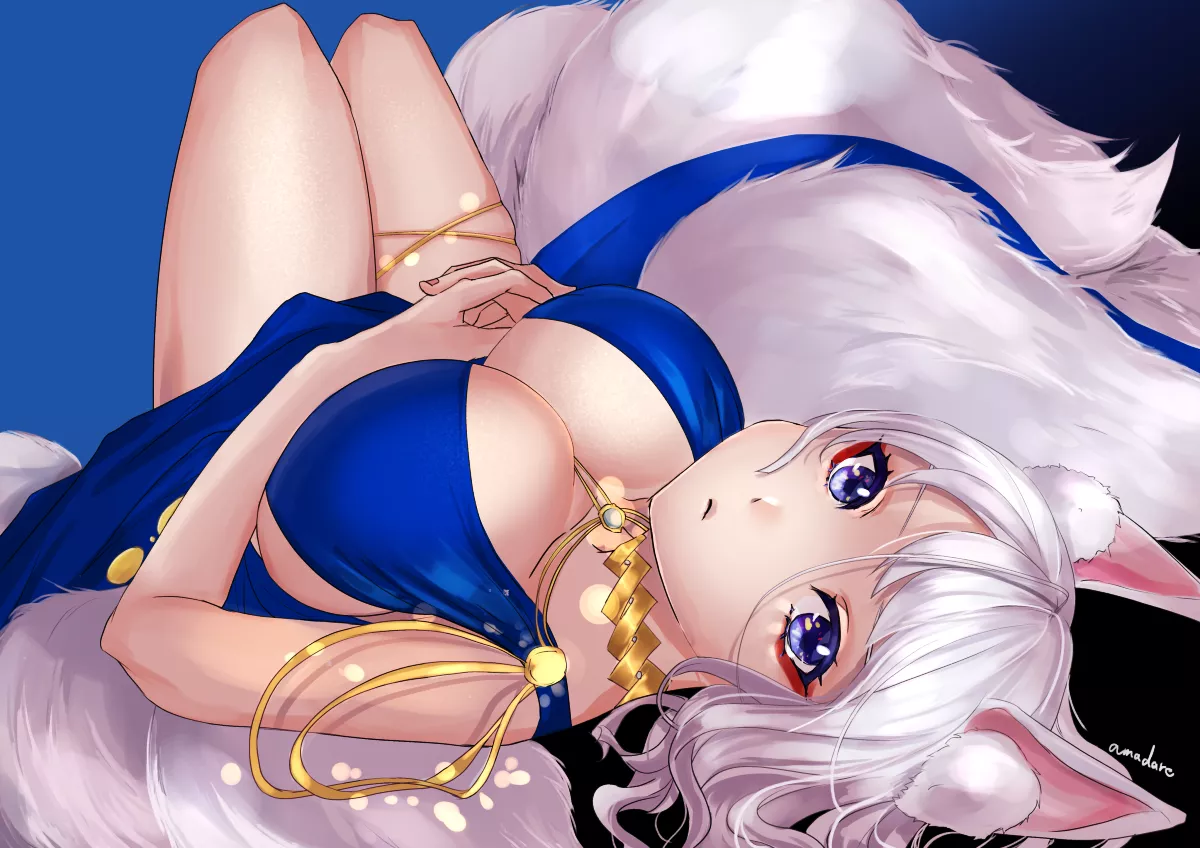 Commander, may I bear your children? It would be a great honor~💙 (IJN Kaga, Sakura Empire Faction, Azur Lane) Commander, may I bear your children? It would be a great honor~💙 (IJN Kaga, Sakura Empire Faction, Azur Lane)