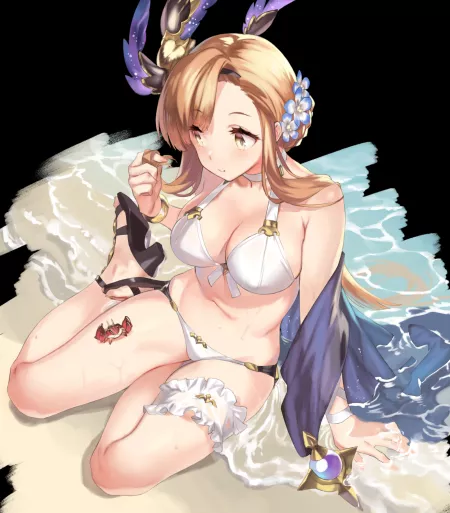 Costumed in the surf. [Granblue Fantasy]