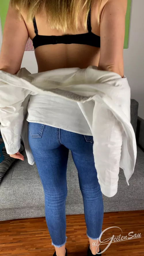 Could you please assist me with my shirt and my bra?