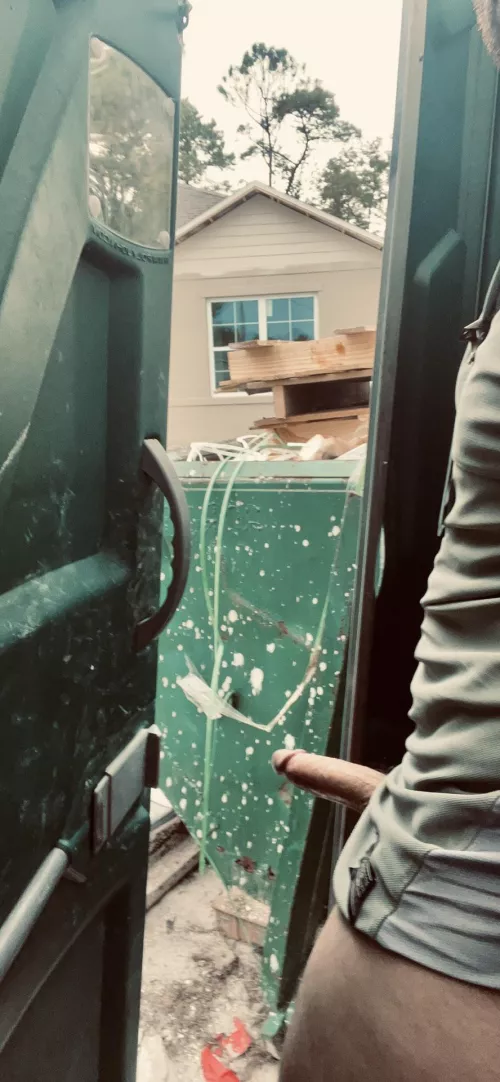 Couldn’t wait till I got home from work 💦