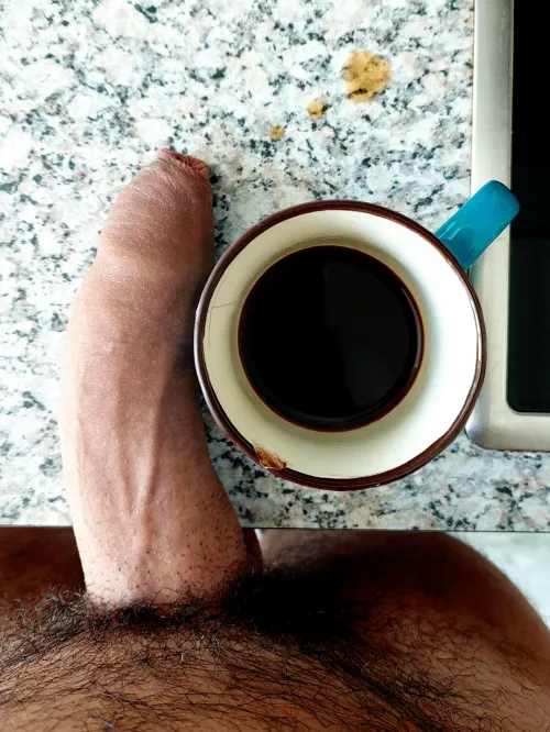 Cumming coffee! 😈💦
