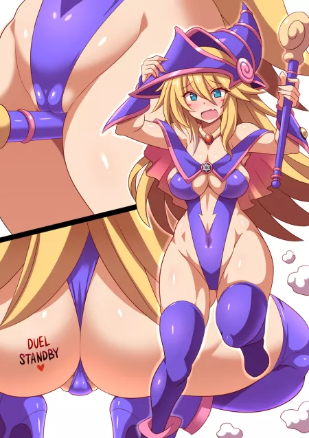 Dark Magician Girl is embarrassed (Konno Tohiro) [Yu-gi-oh]