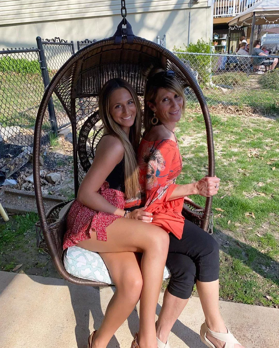 Daughter with the win with those long sexy legs.... Daughter with the win with those long sexy legs....