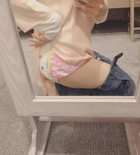 Dealing with scary big things, but I’ll always be a “baby cutie” heyooo I’m so clever lol