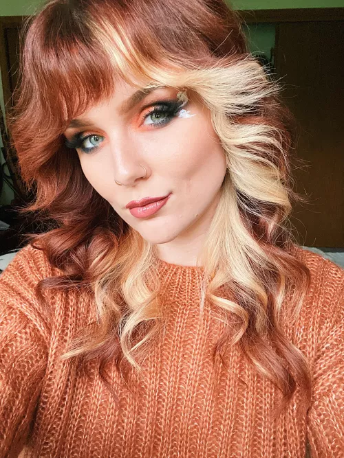 Did a lil ghosty look! 👻