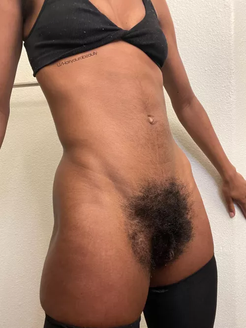 Do you like a thick curly bush you can bury your face into?😅