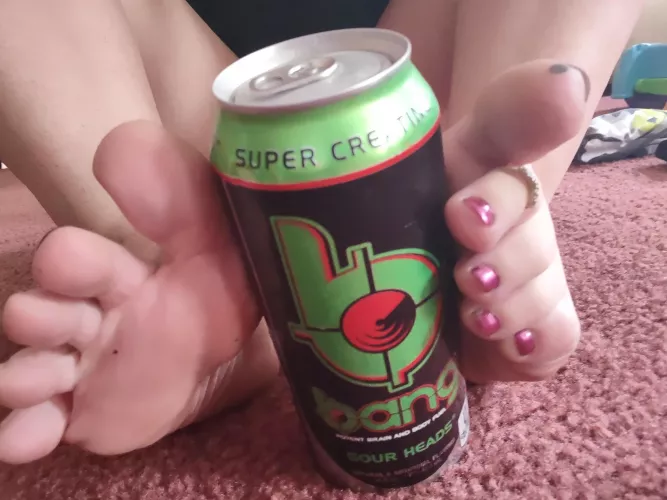 Do you think I could pop it open with my big toe? Do you think I could pop it open with my big toe?