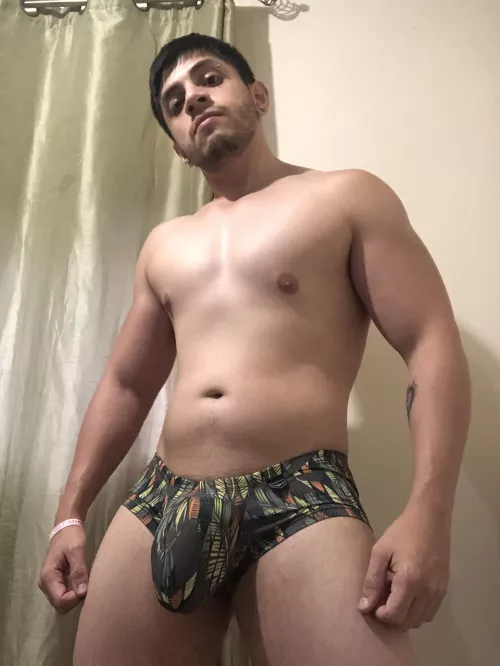 Do you want to touch my big heavy package?