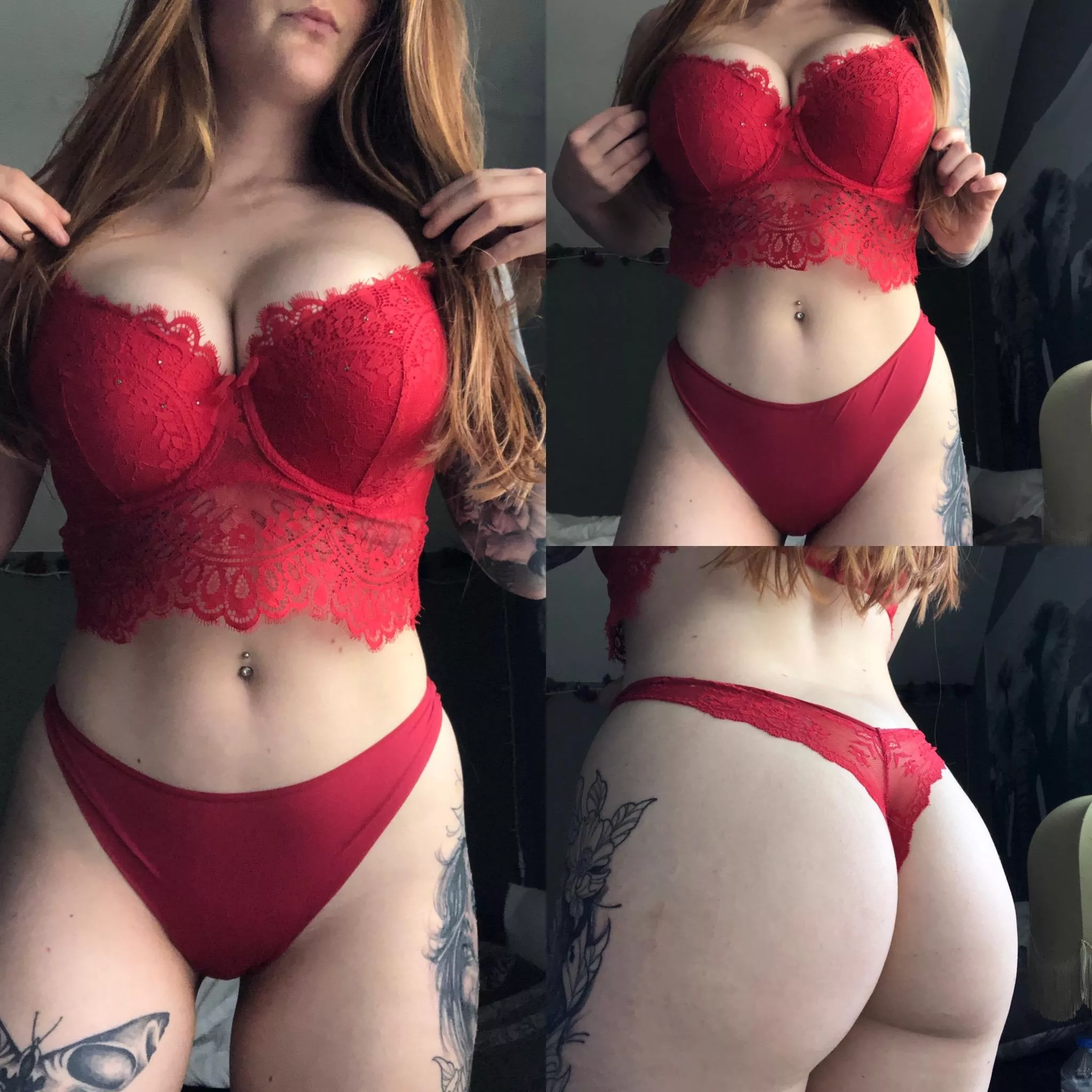 Does my ass look good in red? 😘