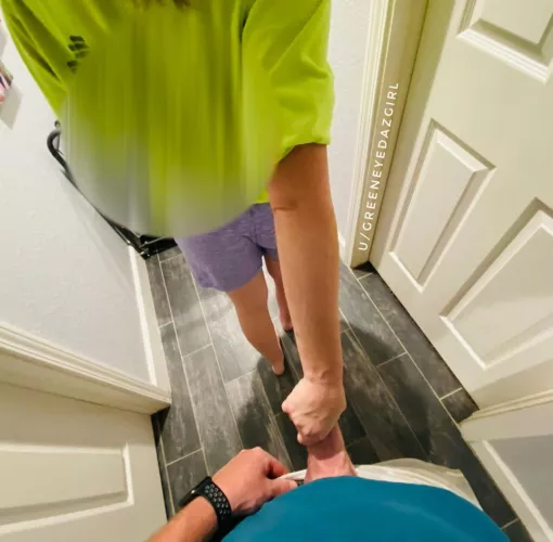 Does your wife ever give you the look and lead you by the cock to the bedroom in the middle of the day?