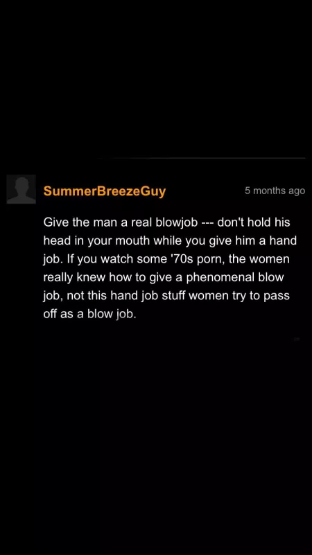 Don’t be a pass off