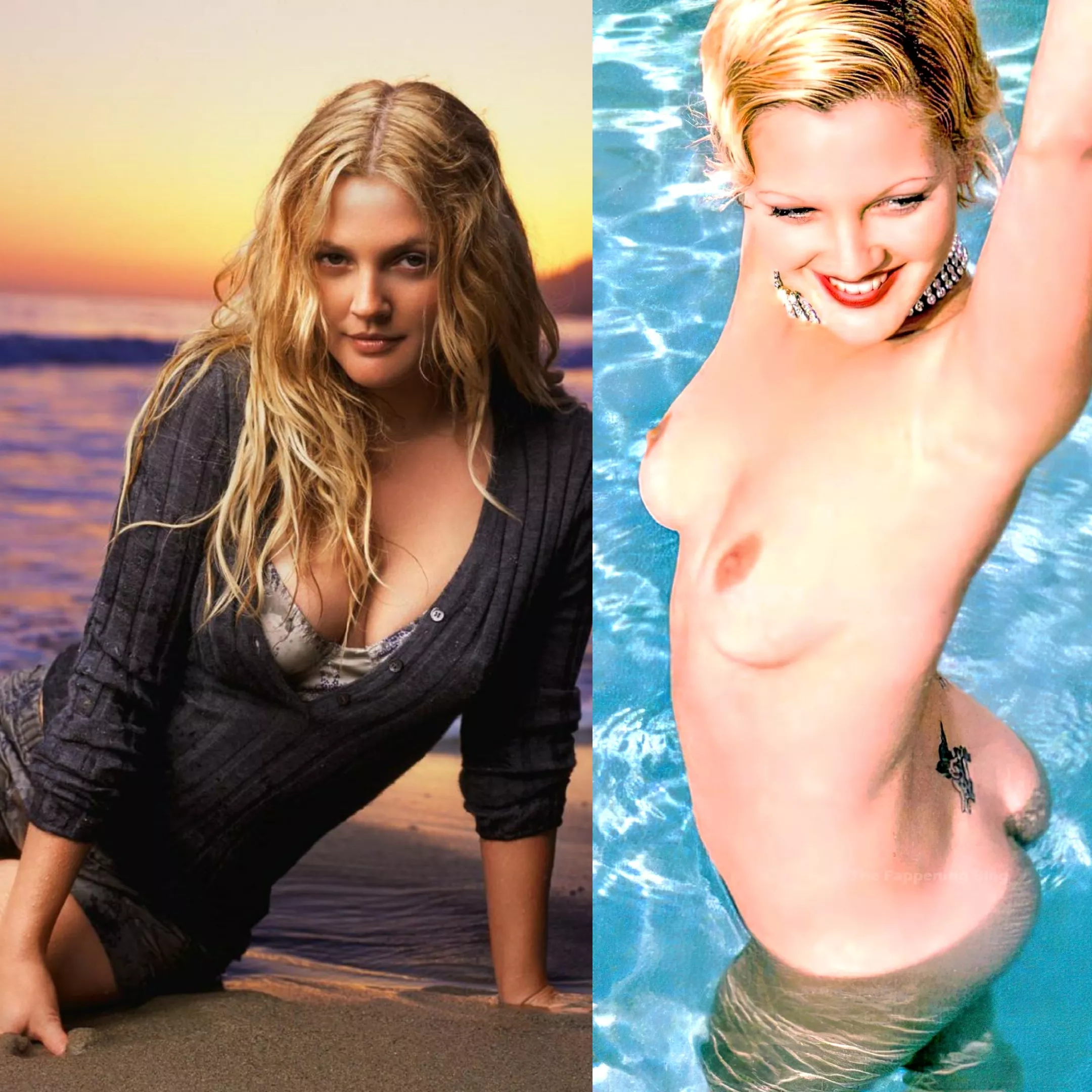 Drew barrymore nude pussy pics