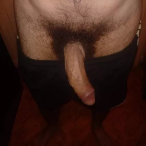 Drop on your knees, I need to use your mouth. I will let you feel my soft cock growing inside it