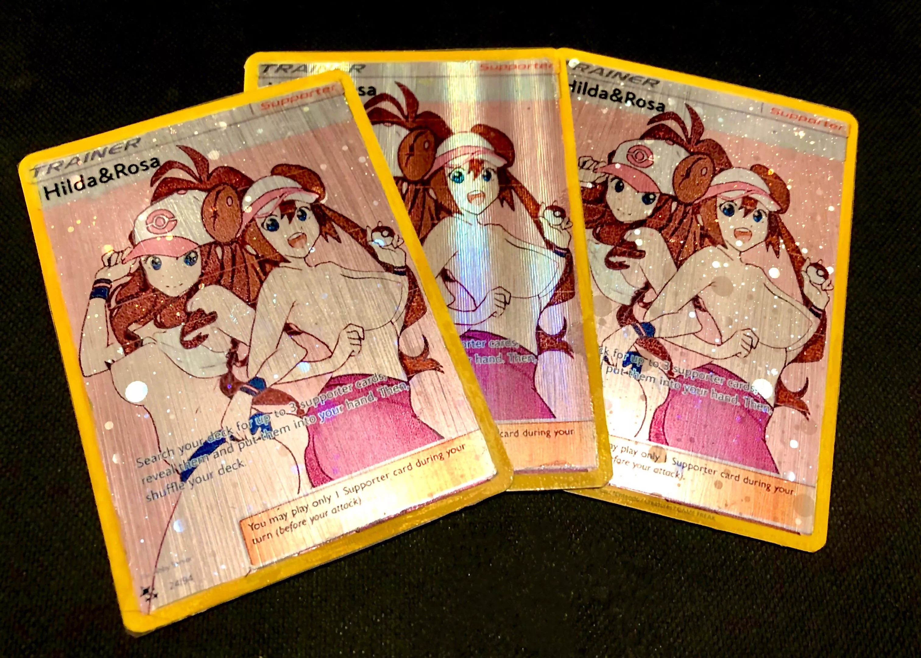 Due to high demand have had a massive restock of my Hilda&Rosa custom cards, now with even bigger boobs! They are on sale just for today at £20/$25.60 USD;) Due to high demand have had a massive restock of my Hilda&Rosa custom cards, now with even bigger boobs! They are on sale just for today at £20/$25.60 USD;)