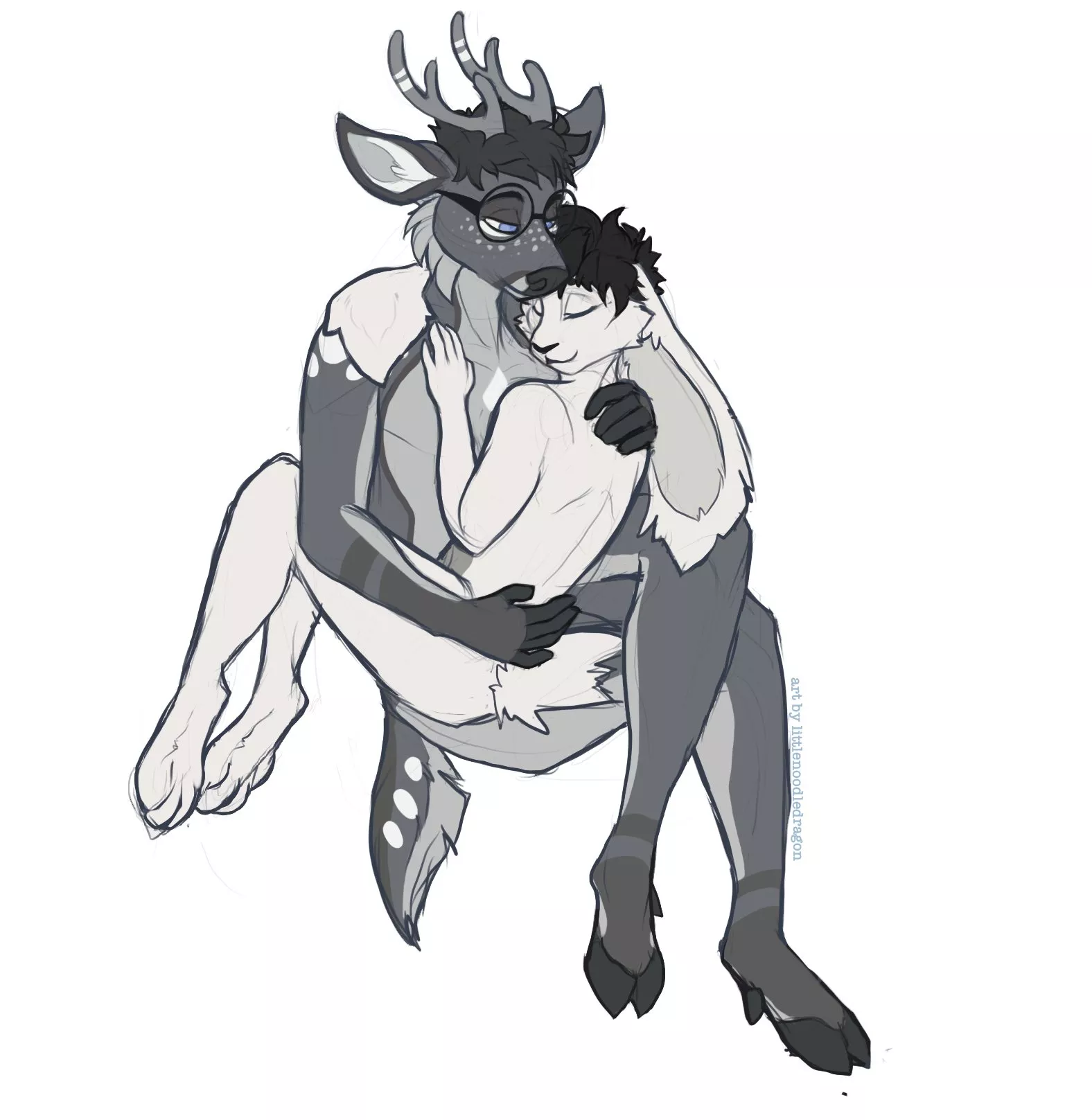 Duff (right) x Zin (left) cuddling commission by @lilnoodledragon on Twitter! Please go show them some love! Duff (right) x Zin (left) cuddling commission by @lilnoodledragon on Twitter! Please go show them some love!