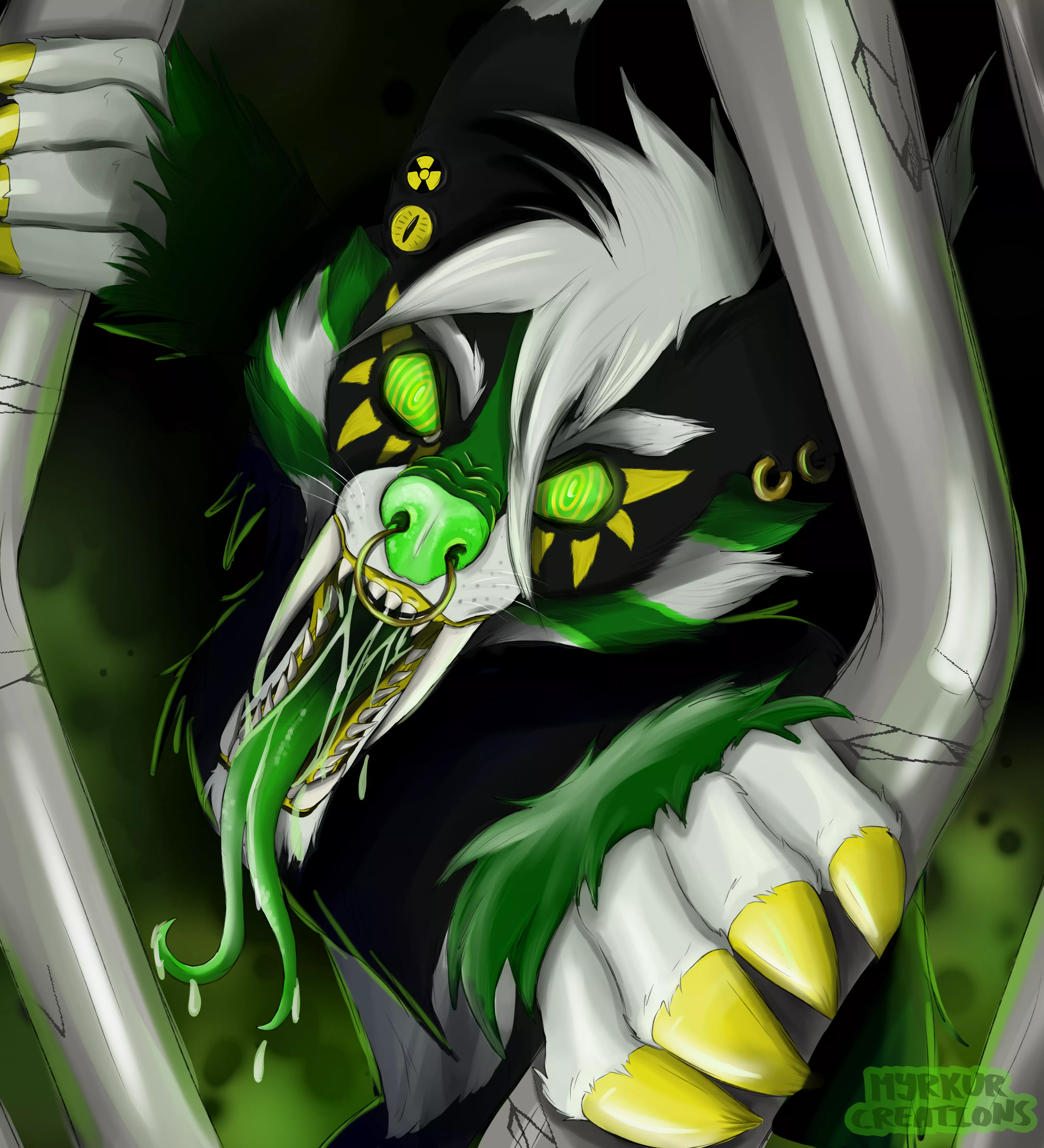 Escaping experiment - wanted to make a drawing of my monster wolf sona like this for a long time, and I've finally been able to make it! Escaping experiment - wanted to make a drawing of my monster wolf sona like this for a long time, and I've finally been able to make it!