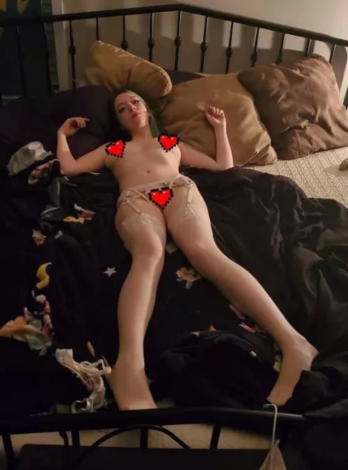 Exhausted but always ready. 🥰