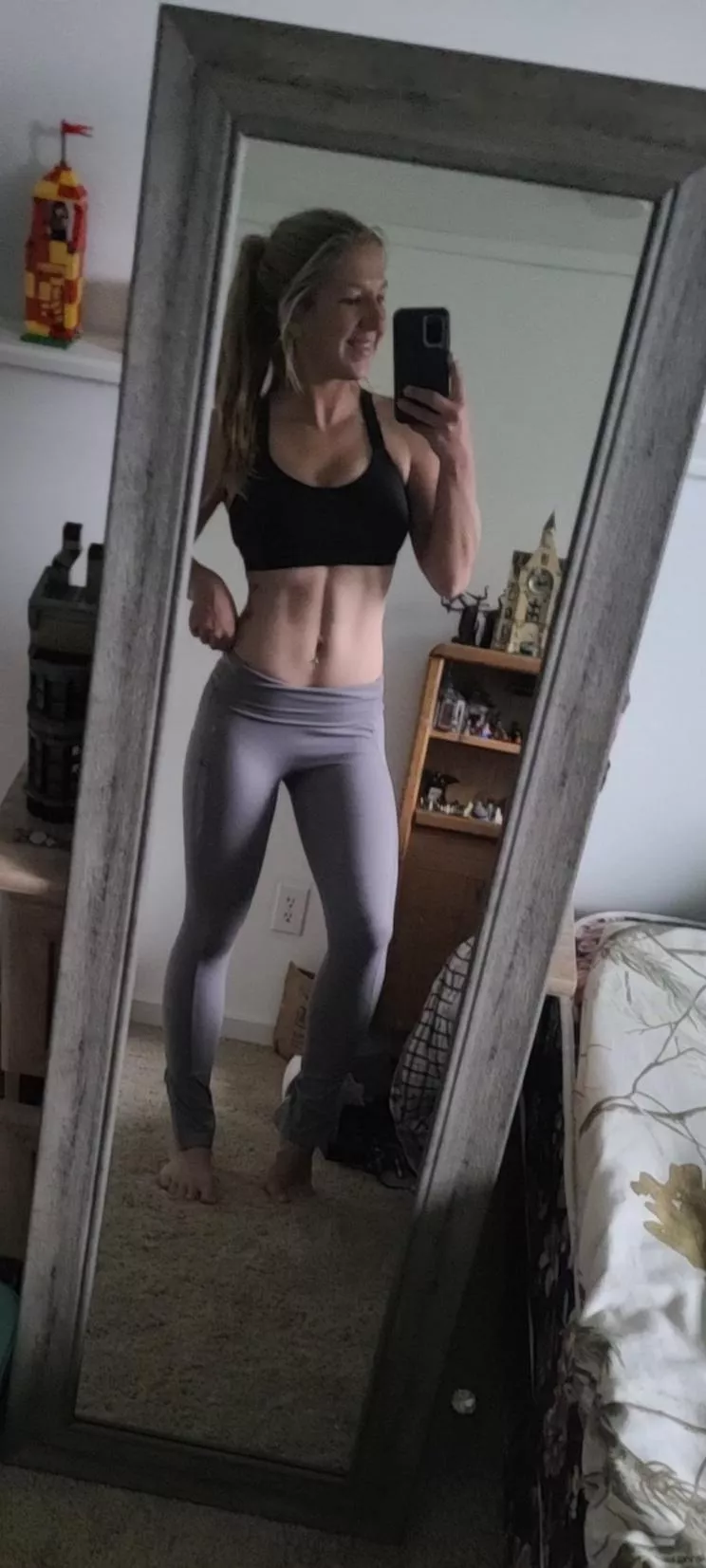 Feeling good after my workout 😋
