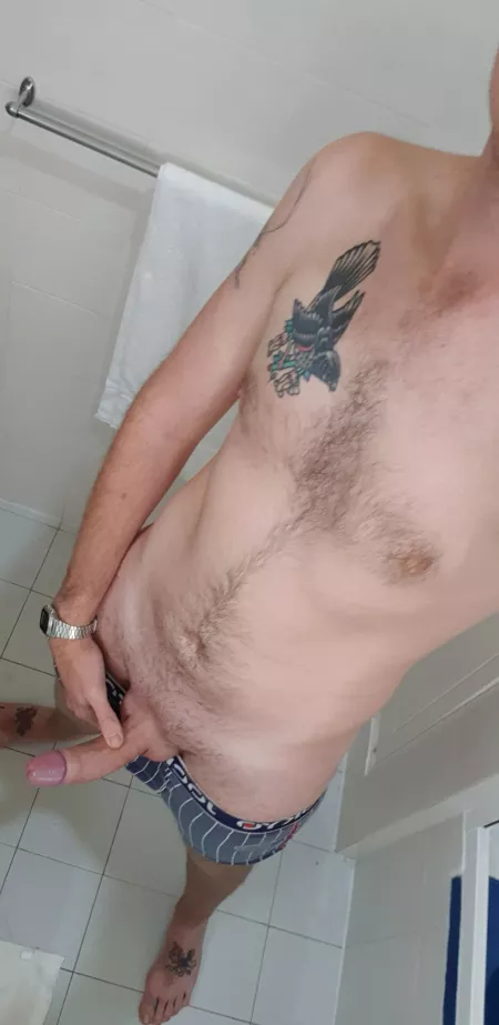 felt sexy before a shower 🥰 what do you think?