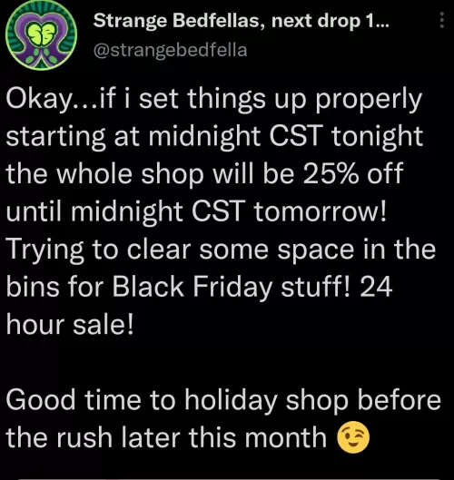 Figured I'd share over here for anyone looking for a new friend from an absolutely amazing shop