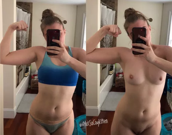 First post; recently started CrossFit, feeling like I qualified for ‘Fit Girls’ today!