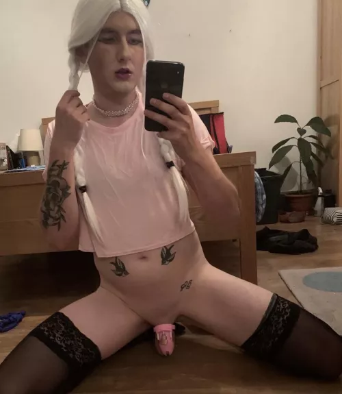 First time at trying makeup 💄