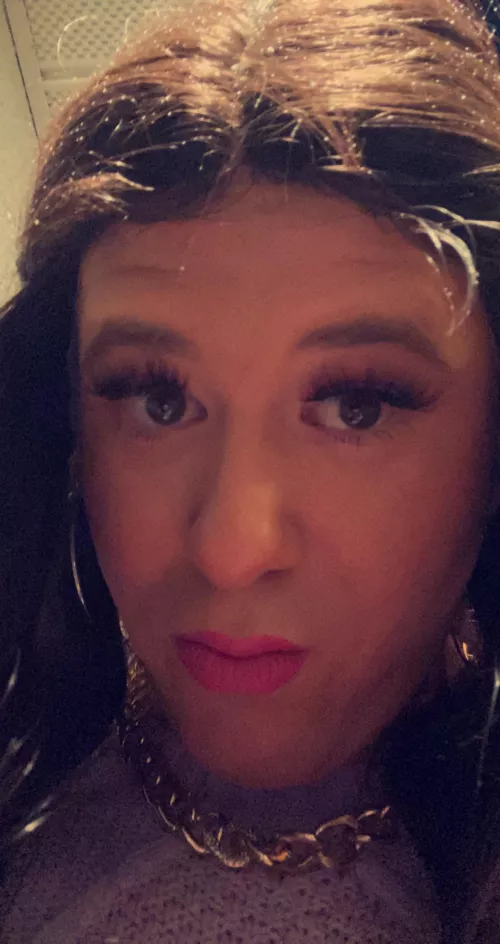 First time out in drag 😅 how was my make up? I loved it!