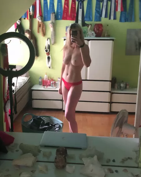 Fit to ride your cock.