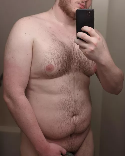 Fresh out of the shower