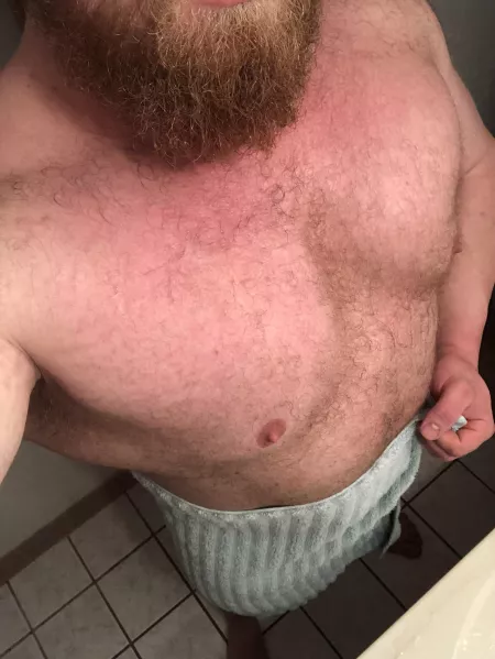 Fresh out the shower