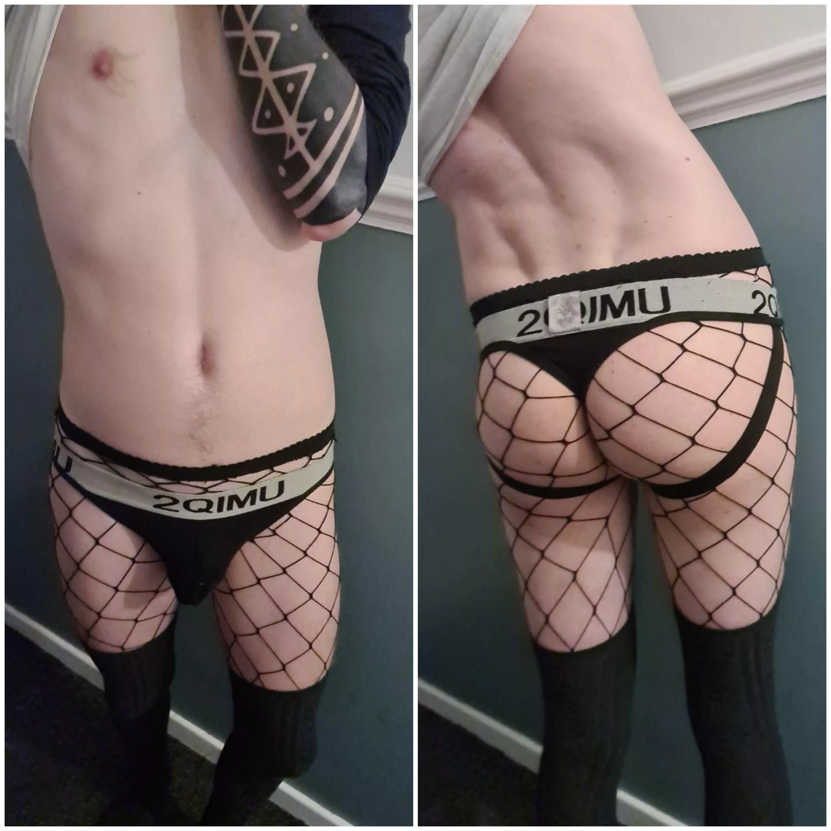 Front and back