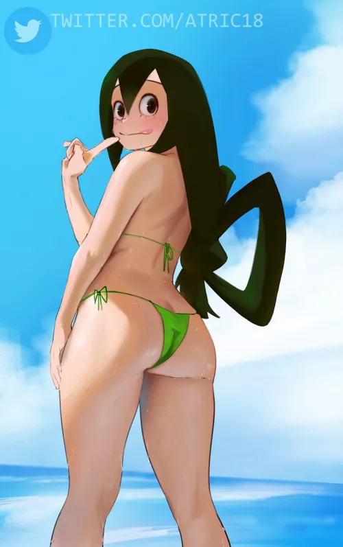 Froppy at the beach (Atric18)