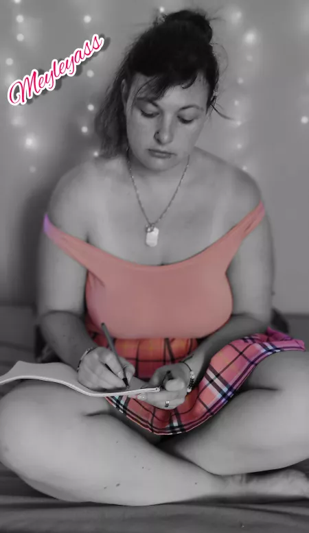 Fuck homework, fuck me 😍 [OC]