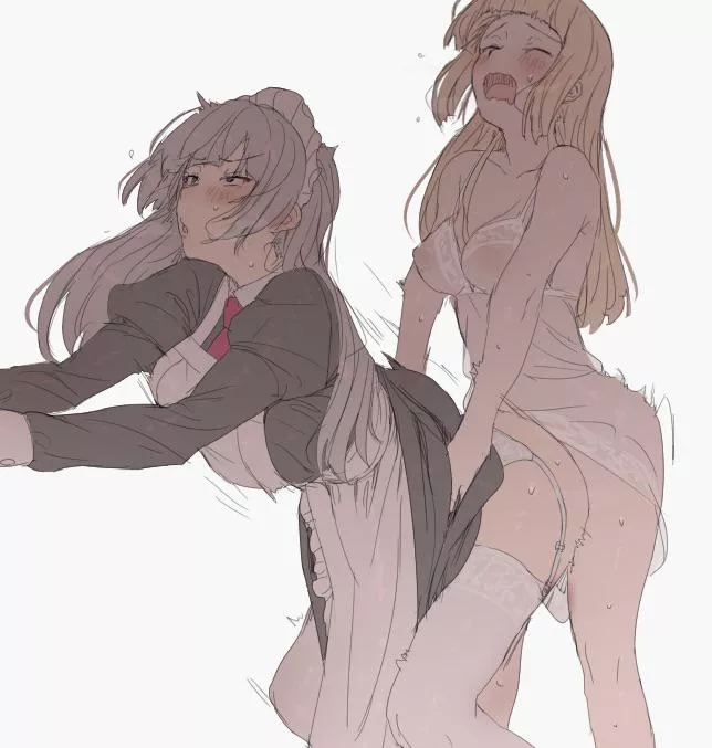 Fucking up the maid 💦 (@mdf_an)