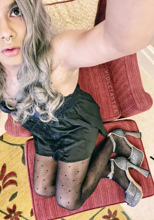 Fully dolled up - like a wifey would ✨