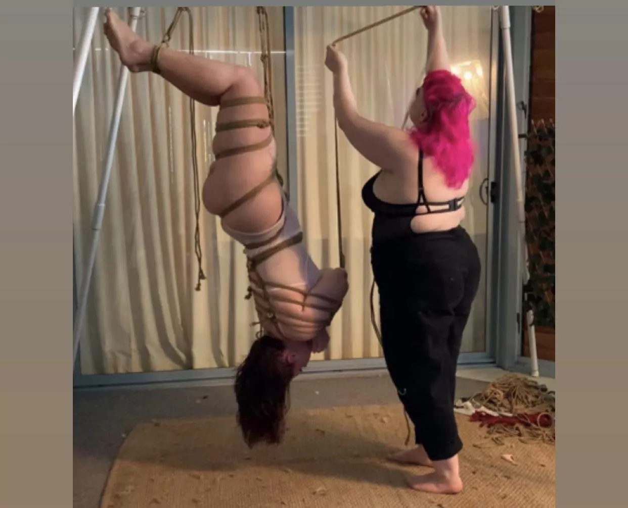 Fun times are always had in pig’s ropes 🥰 Rigger- pig_lit_ (ig)