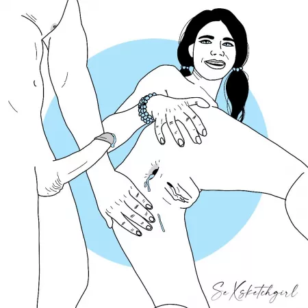 Gape (by Sexsketchgirl)