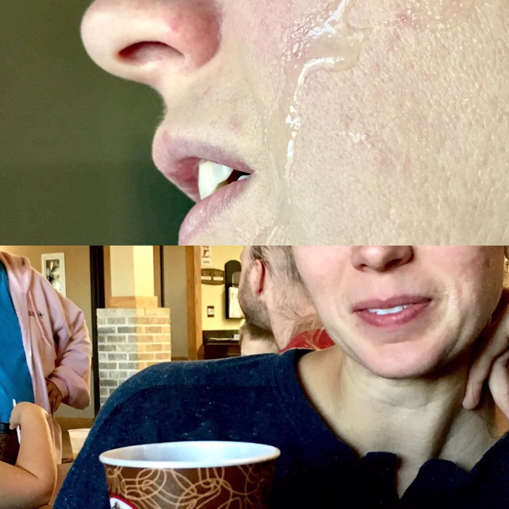 Gave her a hotel room facial then went right down for the continental breakfast. Got some interesting l👀ks Gave her a hotel room facial then went right down for the continental breakfast. Got some interesting l👀ks