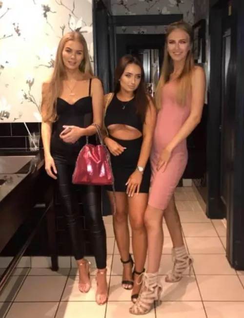 “Girls night” but the middle one went to see the boys after