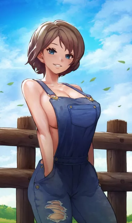 Girls with overalls are underated