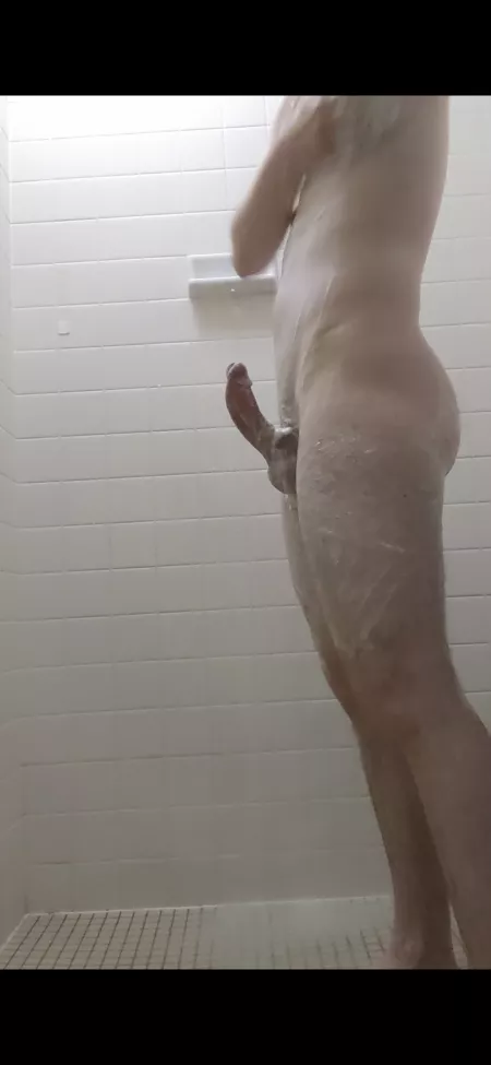 Got a little hard in the shower. What you think?