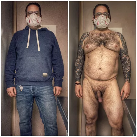 Got my mask on... stay safe