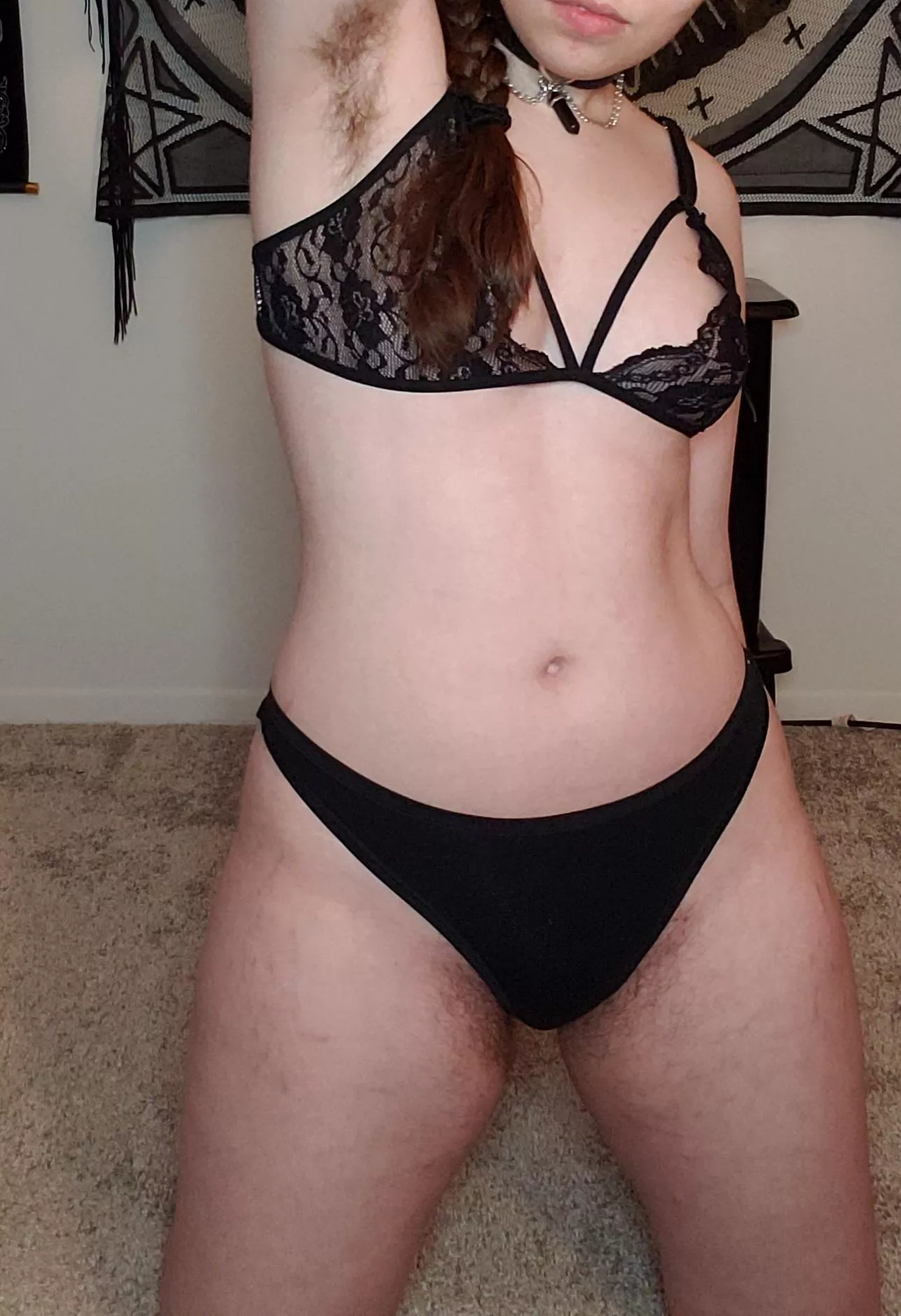 Hairy in lingerie π₯° Hairy in lingerie π₯°