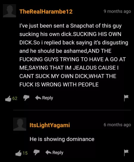 Harambe gets sent sum shit