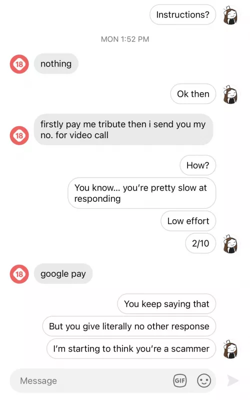 Has anyone noticed findommes messaging you randomly from commenting on this sub? I’m a domme and I still get them. 🤷🏻‍♀️