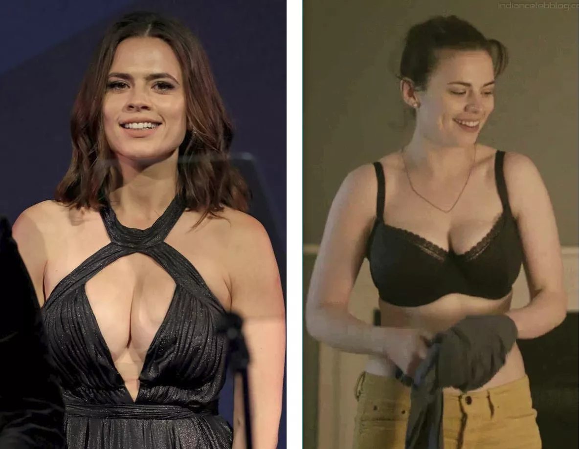 Hayley atwell boob size