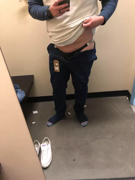 Hello all, took this when I was out shopping with the wife a few months back. It’s a lot easier when you both share a panty drawer